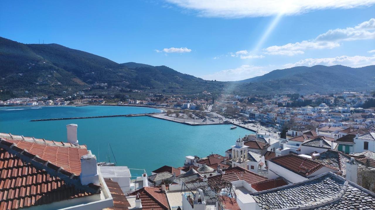 Oneiro Cottage Skopelos Exterior foto